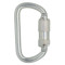 30kN D-Frame Steel Carabiner for Full-Body Harness Attachment