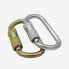 30kN D-Frame Steel Carabiner for Full-Body Harness Attachment