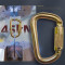 Cold-Formed 45kN Locking Carabiner for Safety Lanyard Assembly