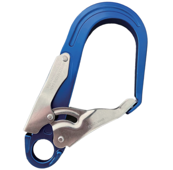 25kN Heavy Duty Aluminum Snap Hook – High Strength Connector for Safety Harness
