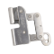 15kN Steel Rope Grabber – Industrial Fall Arrest Rope Adjuster for Vertical Lifeline Systems