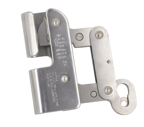 15kN Steel Rope Grabber – Industrial Fall Arrest Rope Adjuster for Vertical Lifeline Systems