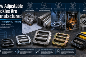How Adjustable Buckles Are Manufactured: From Tooling to CNC Finishing