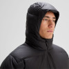 Custom Men's Warm Hooded Puffy Jacket Manufacturer | Ginwen
