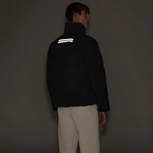Customized Reflective Strip Thickened Puffy Jacket Manufacturer | Ginwen