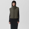 Custom Ladies Turtleneck Puffy Vest Manufacturer | Ginwen