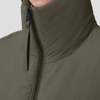 Custom Ladies Turtleneck Puffy Vest Manufacturer | Ginwen