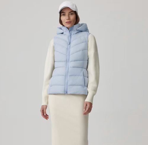 Custom Lightweight Hooded Puffy Vest Manufacturer | Ginwen