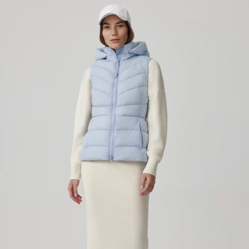 Custom Lightweight Hooded Puffy Vest Manufacturer | Ginwen