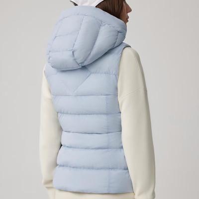 Custom Lightweight Hooded Puffy Vest Manufacturer | Ginwen