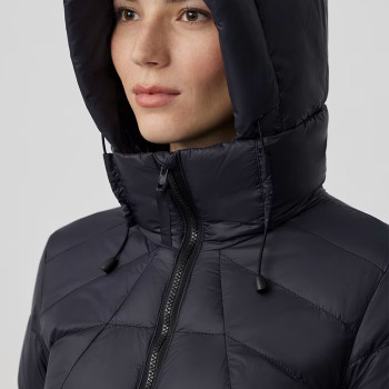 Custom Turtleneck Hooded Down Jacket Manufacturer | Ginwen