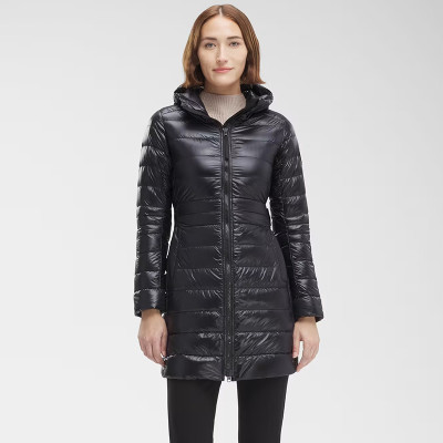 Customized Lightweight Mid Length Hooded Down Jacket Manufacturer | Ginwen