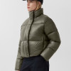 Custom Cropped Glossy Puffy Jacket Manufacturer | Ginwen