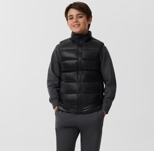 Custom Kids Ultralight Puffy Vest Manufacturer | Ginwen