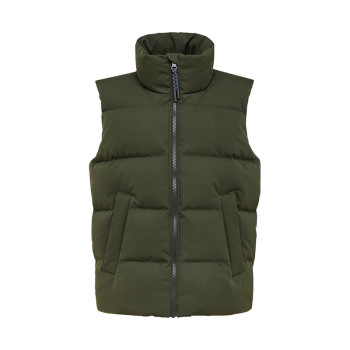 Custom Kids Turtleneck Puffy Vest Manufacturer | Ginwen