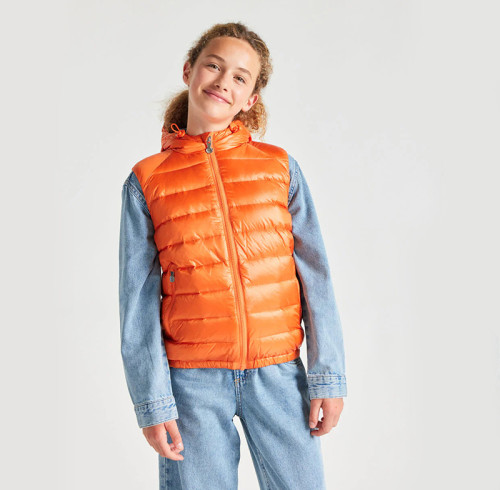 Custom Kids Shiny Puffer Vest Manufacturer | Ginwen