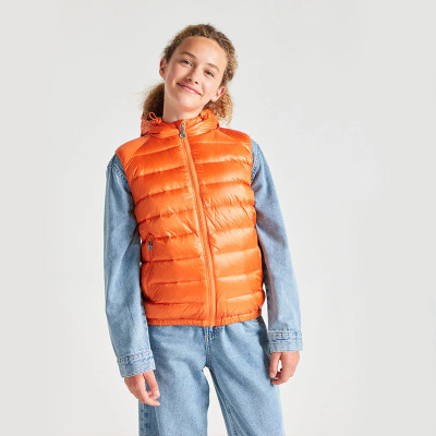 Custom Kids Shiny Puffer Vest Manufacturer | Ginwen