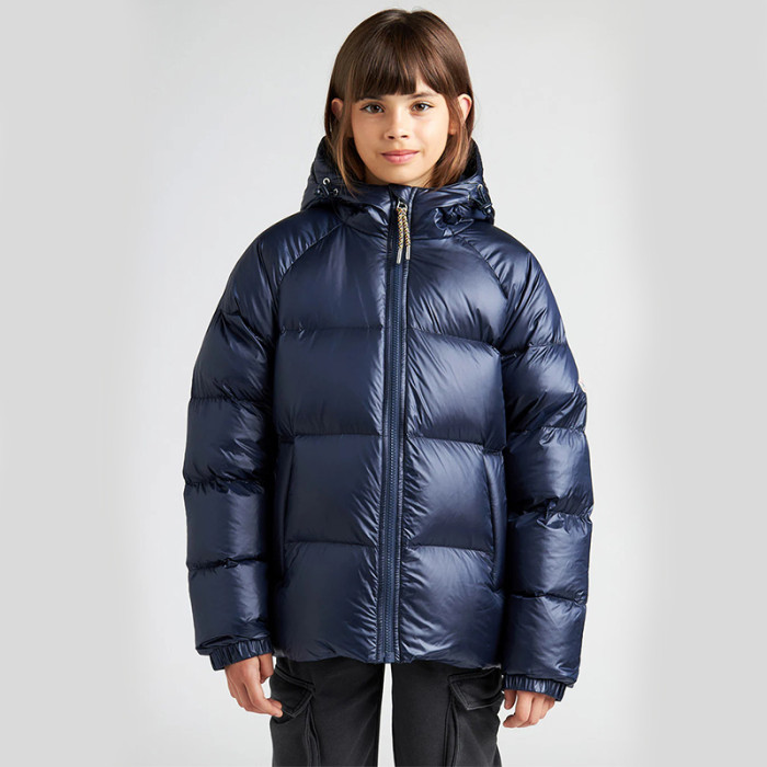 Custom Kids Shiny Puffer Jacket Manufacturer | Ginwen