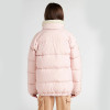 Custom Kids lambskin stand collar puffy jacket Manufacturer | Ginwen