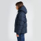 Custom Kids Thick Hooded Puffy jacket Manufacturer | Ginwen