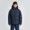Custom Kids Thick Hooded Puffy jacket Manufacturer | Ginwen