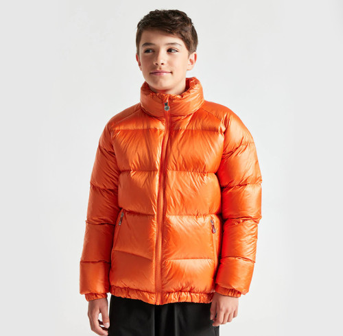 Custom Kids Winter Glossy Puffy Jacket Manufacturer | Ginwen