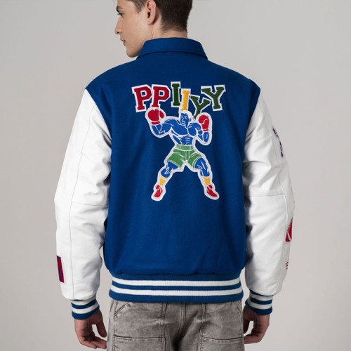 Custom Men Embroidered Patches Varsity Jacket Manufacturer | Ginwen