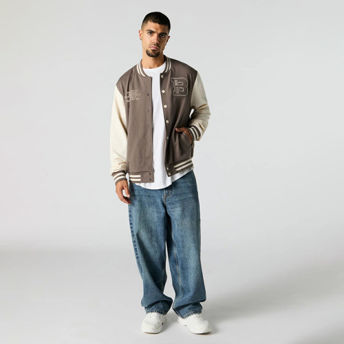 Custom Men Embroidered Varsity Jacket Manufacturer | Ginwen