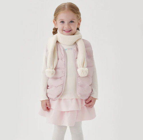 Custom Kids Casual Lightweight Down Vest Manufacturer | Ginwen