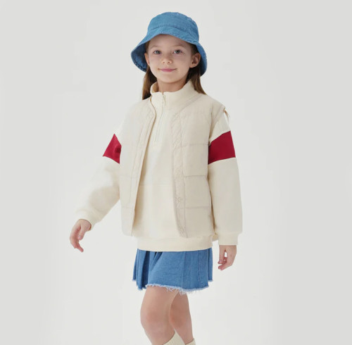 Custom Kids Matte Lightweight Down Vest Manufacturer | Ginwen