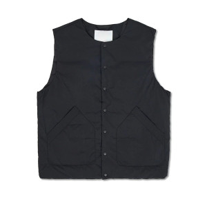 Custom Men's Round Neck Down Vest Manufacturer | Ginwen