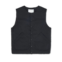Custom Men's Round Neck Down Vest Manufacturer | Ginwen
