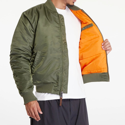 Custom Men's Classic Bomber Jacket Manufacturer | Ginwen