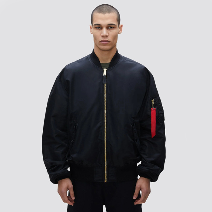 Custom Men's Loose Bomber Jacket Manufacturers | Ginwen