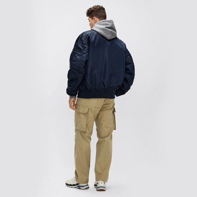 Custom Men's Loose Bomber Jacket Manufacturers | Ginwen