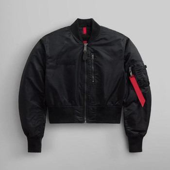 Custom Women's Short Bomber Jacket Manufacturers | Ginwen