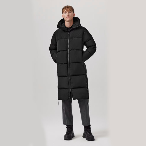 Custom Men's Long Puffy Jacket Manufacturer | Ginwen