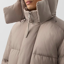 Custom Men's Thick Hooded Puffy Jacket Manufacturer | Ginwen
