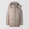 Custom Men's Thick Hooded Puffy Jacket Manufacturer | Ginwen