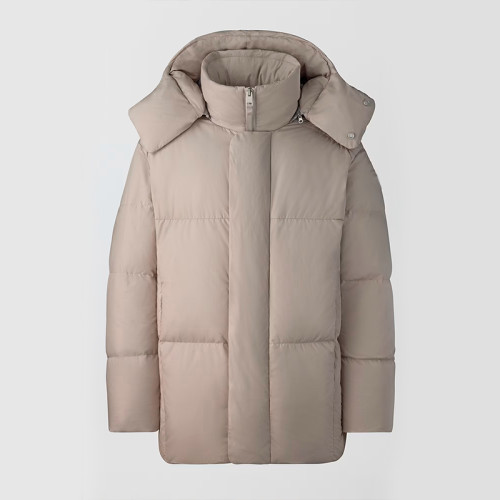Custom Men's Thick Hooded Puffy Jacket Manufacturer | Ginwen