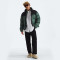 Custom Winter Men's Colorblock Puffy Jacket Manufacturer | Ginwen