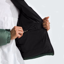 Custom Winter Men's Colorblock Puffy Jacket Manufacturer | Ginwen