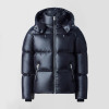 Custom Men's Detachable Hood Glossy Shiny Puffy Jacket Manufacturer | Ginwen