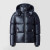 Custom Men's Detachable Hood Glossy Shiny Puffer Jacket Manufacturer | Ginwen