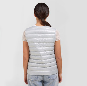 Custom Women's Shiny Down Vest Manufacturer | Ginwen