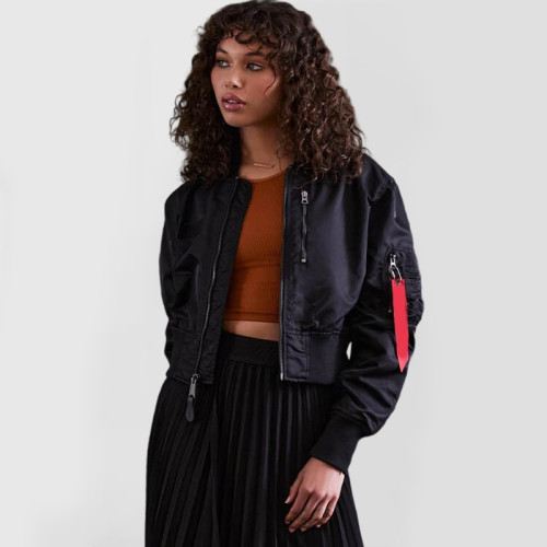 Custom Women's Quilted Bomber Jacket Manufacturers | Ginwen