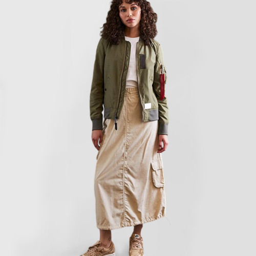 Custom Women's Casual Bomber Jackets Manufacturers | Ginwen