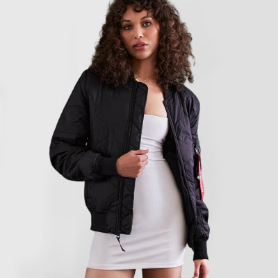 Custom Women's Short Bomber Jacket Manufacturers | Ginwen