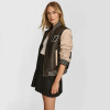 Custom Women American Letter Varsity Jacket Manufacturer | Ginwen