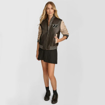 Custom Women American Letter Varsity Jacket Manufacturer | Ginwen